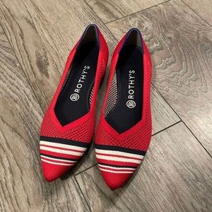 Rothy’s Cherry Captoe Points